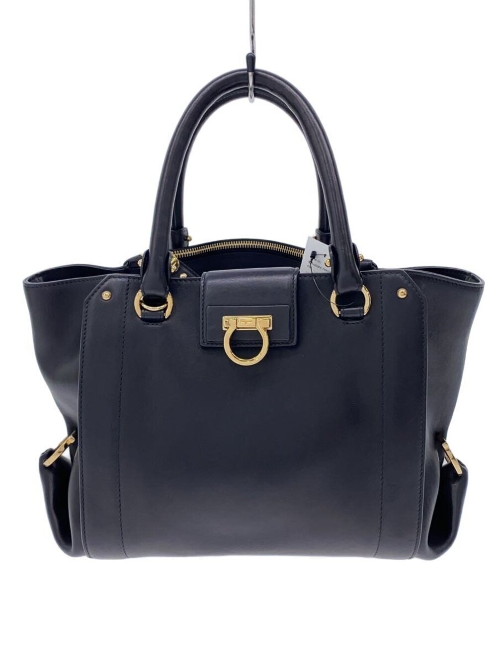 Salvatore Ferragamo Handbag Leather Black